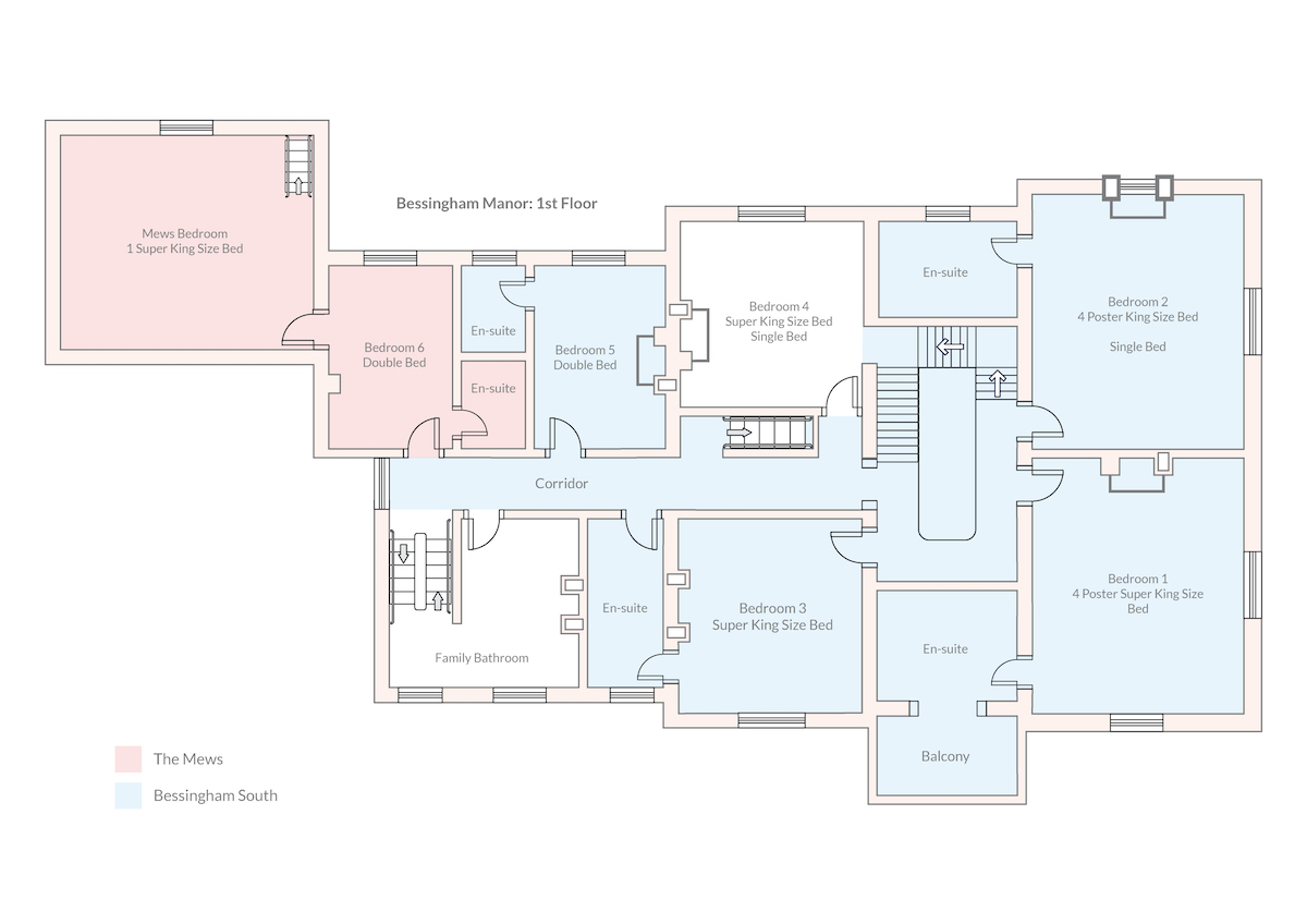 Bessingham Manor Floors Plans